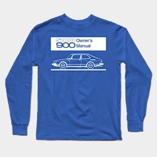 SAAB 900 - owners manual Long Sleeve T-Shirt